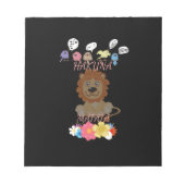 Bloc-note Lion drôle (Devant)