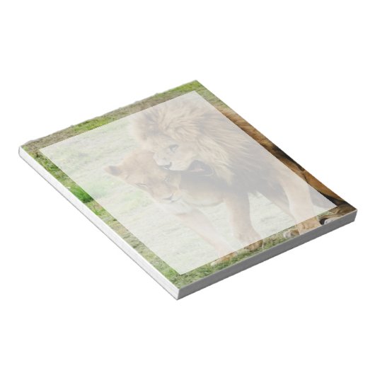 Bloc-note Lion et Lion (Incliné)