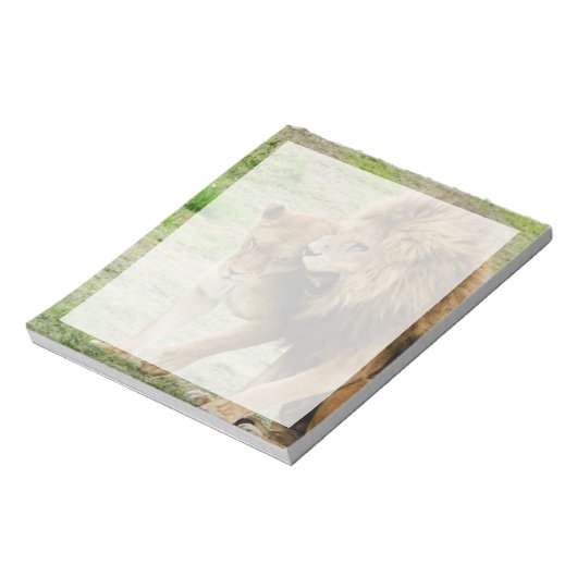 Bloc-note Lion et Lion (Tourné)