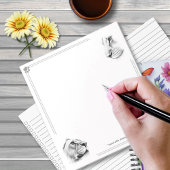 Bloc-note Lion Lionne Diriger avec Force et Clarité