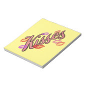 BLOC-NOTE LIP KISSES (Tourné)