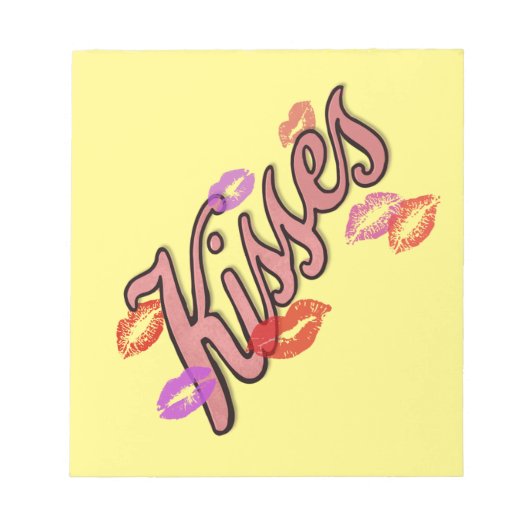 BLOC-NOTE LIP KISSES (Devant)