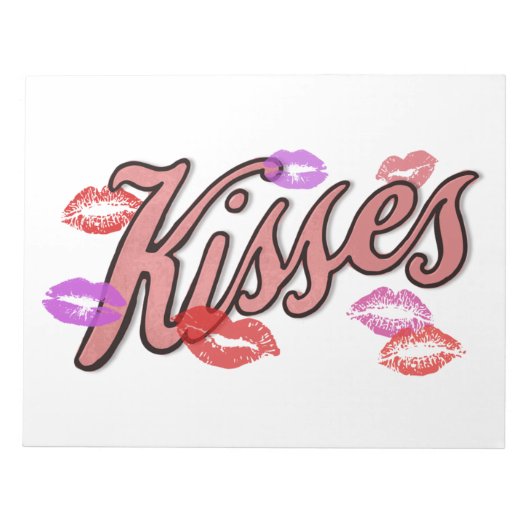 BLOC-NOTE LIP KISSES (Devant)