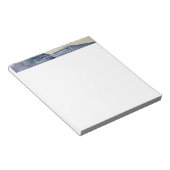 Bloc-note Liquide d'encre alcoolique Bleu & Violet Art Abstr (Incliné)