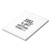 Bloc-note Lire L'Art Juste Une Fille Qui Aime Les Livres (Tourné)