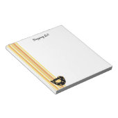 Bloc-note Liste d'achats par pays (Incliné)