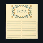 Bloc-note Liste des choses à faire des Roses de Wreath<br><div class="desc">Faites vos listes de choses à faire ou à faire avec style avec ce bloc-notes personnalisable pour l'épicerie, la planification des repas ou la liste de choses à faire. Customisez ou ajoutez du texte pour répondre à vos besoins. Conserver ou supprimer les lignes aussi. Consultez ma boutique pour plus de...</div>