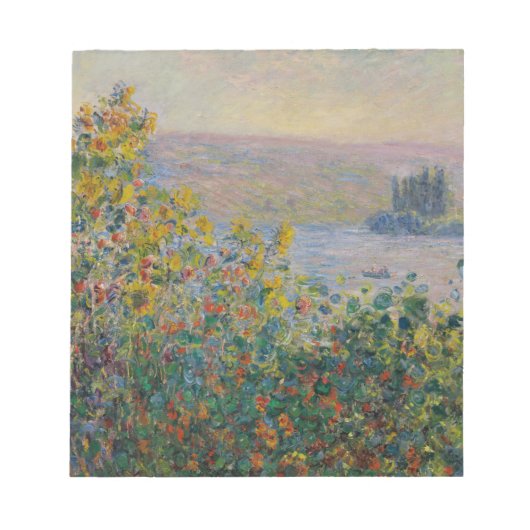 Bloc-note Lits à fleurs à Vétheuil - Claude Monet (Devant)