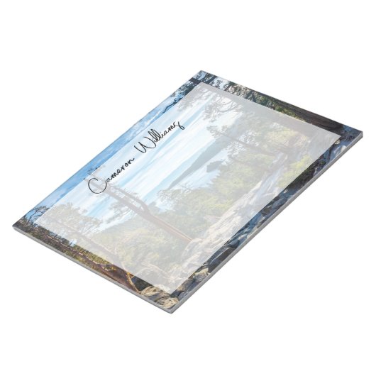 Bloc-note Littoral | Emerald Bay, Lake Tahoe, Californie (Incliné)