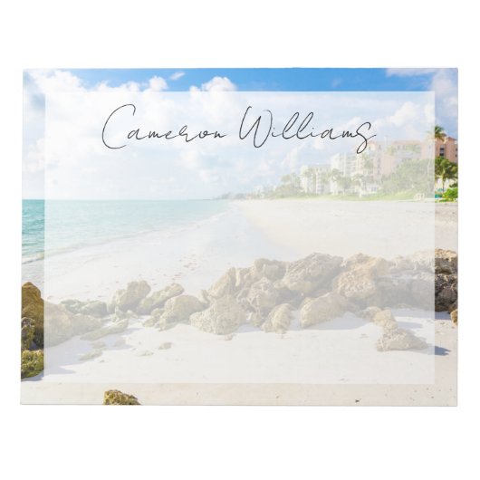 Bloc-note Littoral | Naples Pier, sud-ouest de la Floride (Devant)