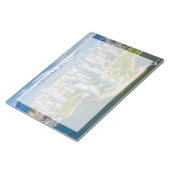 Bloc-note Littoral | Vancouver, Colombie-Britannique, Canada (Incliné)