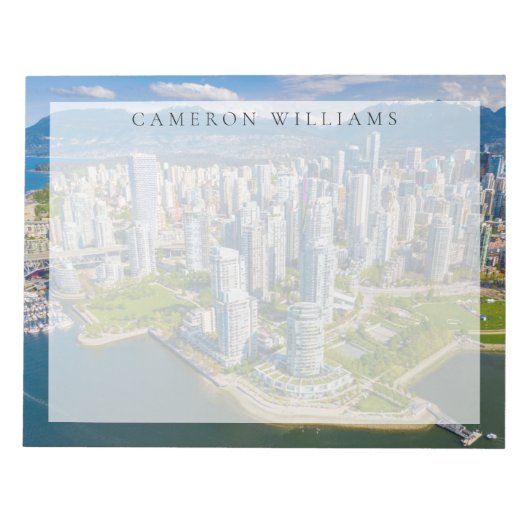 Bloc-note Littoral | Vancouver, Colombie-Britannique, Canada (Devant)