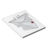 Bloc-note Livraison spéciale (Incliné)