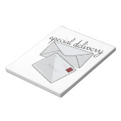 Bloc-note Livraison spéciale (Tourné)