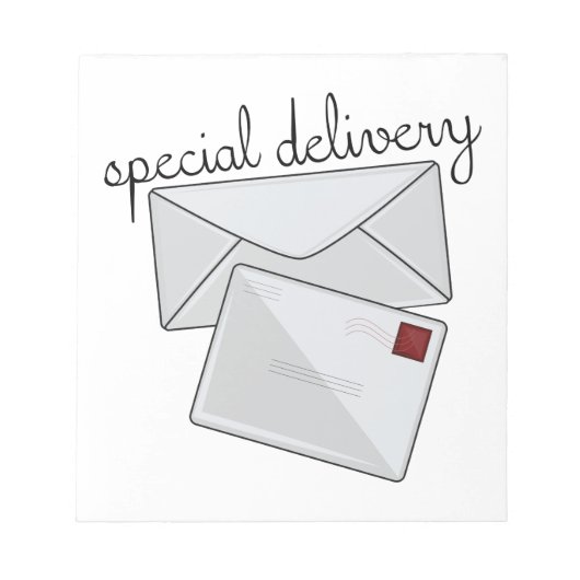 Bloc-note Livraison spéciale (Devant)