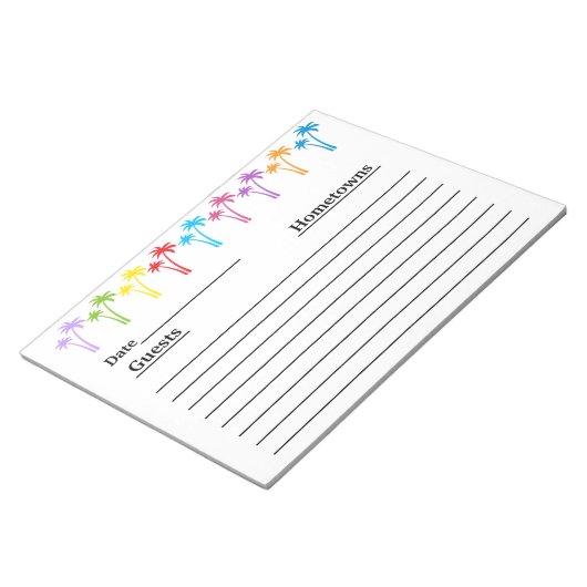 Bloc-note Livre d'or (Incliné)