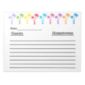 Bloc-note Livre d'or (Devant)