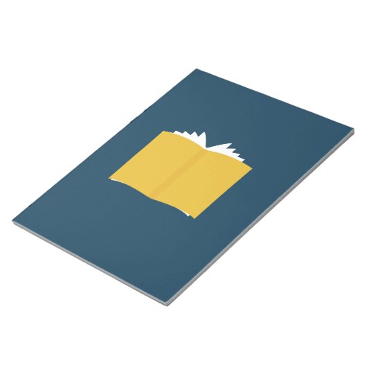Bloc-note Livre ouvert vintage (Incliné)