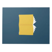 Bloc-note Livre ouvert vintage (Devant)