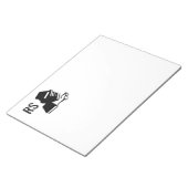 Bloc-note Livres et lunettes (Incliné)