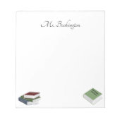 Bloc-note Livres Pour Enseignants (Devant)