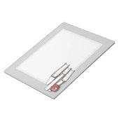 Bloc-note Livres + Une Pomme | Personnalisable (Incliné)