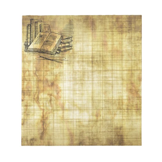 Bloc-note Livres vintages (Devant)