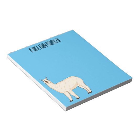 Bloc-note Llama (Incliné)