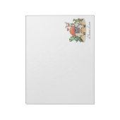 Bloc-note Llama Aquarelle Avec Cactus (Tourné)