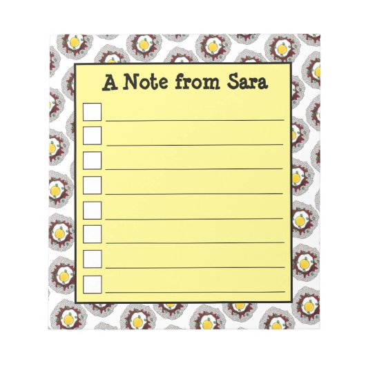 Bloc-note Loco Moco Cuisine hawaïenne Nourriture Riz Hamburg (Devant)