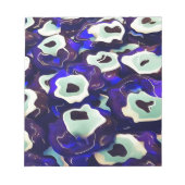 Bloc-note L'Oeil Boncuk Turc Formé Amulet Bizarre Art (Devant)