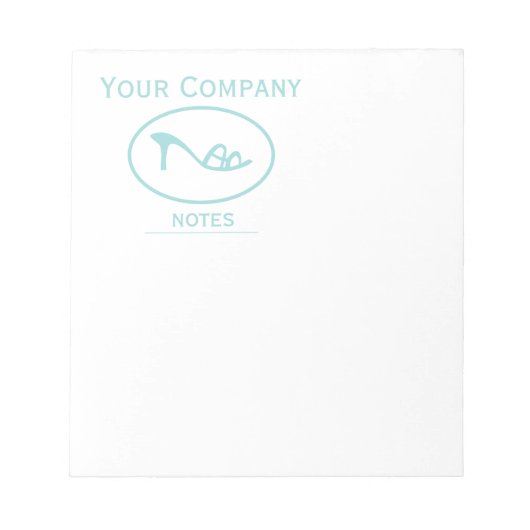 Bloc-note Logo Chaussures et Accessoires (Devant)