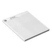 Bloc-note Logo Commerce Note Objet Grille de planification G (Incliné)