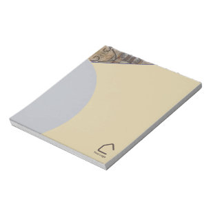 Bloc-note Logo d'accents Abstraits simples ou QR Cod2