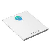 Bloc-note Logo de base pour une entreprise ou un bureau (Incliné)