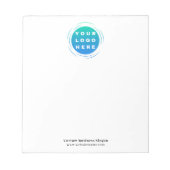 Bloc-note Logo de base pour une entreprise ou un bureau (Devant)