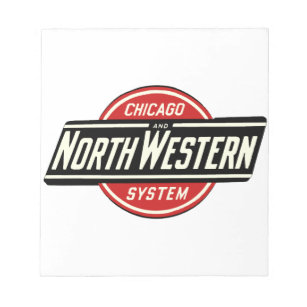 Bloc-note Logo de Chicago & Northwestern Railroad 1