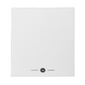 Bloc-note Logo de la société Simple Grey (Devant)