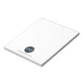 Bloc-note Logo d'entreprise moderne et site Web de l'entrepr (Tourné)