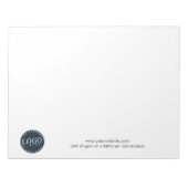 Bloc-note Logo d'entreprise moderne et site Web d'entreprise (Devant)