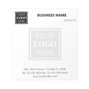 Bloc-note Logo d'entreprise personnalisé Promotion de base