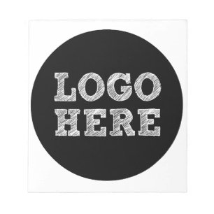 Bloc-note Logo ici
