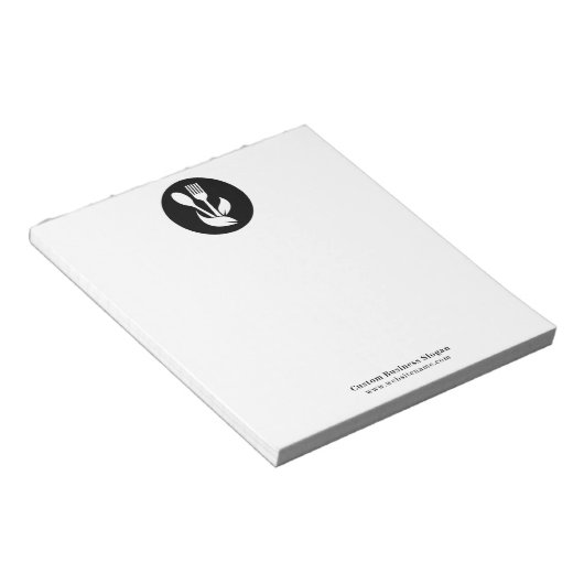 Bloc-note Logo Office De Base Ou Entreprise (Incliné)