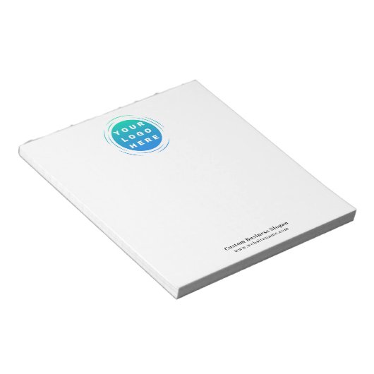 Bloc-note Logo Office De Base Ou Entreprise (Incliné)