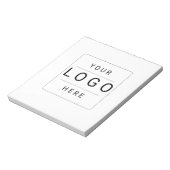 Bloc-note Logo personnalisé (Tourné)