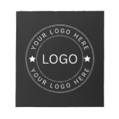 Bloc-note Logo personnalisé (Devant)