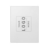 Bloc-note Logo personnalisé (Tourné)