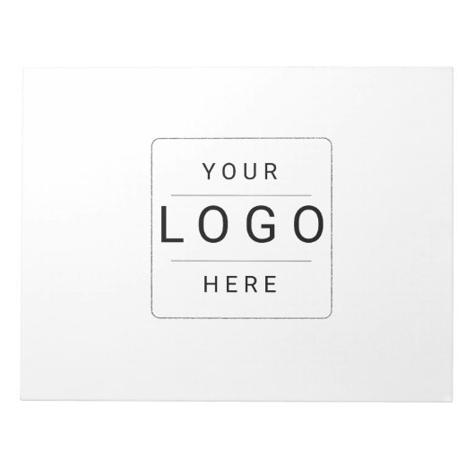Bloc-note Logo personnalisé (Devant)