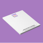 Bloc-note Logo personnalisé Aucun minimum | Office personnal