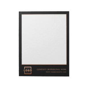 Bloc-note Logo personnalisé Entreprise Marque Cadeau Copper
